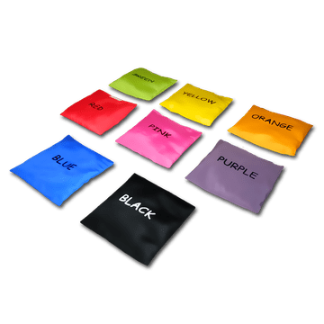 Colors set torbi za teretanu. Učenje engleskog jezika.