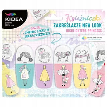DE PRINCESS HIGHLIGHTERS - NEW LOOK KIDEA 4284