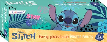 BOJE ZA PLAKATE 12 boja 20ML STITCH 6429