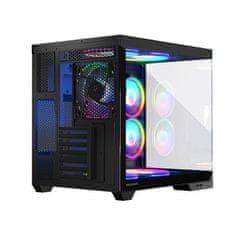 Modecom MODECOM Volcano Panorama APEX ARGB 7F Midi PC kućište, kaljeno staklo