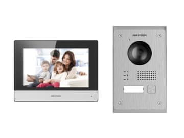 Hikvision HIKVISION DS-KIS703Y-P video portafon, žični, IP65, 7" zaslon