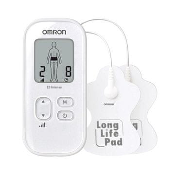 Omron Omron E3 Intense HV-F021-E4W TENS uređaj za masažu, bijeli