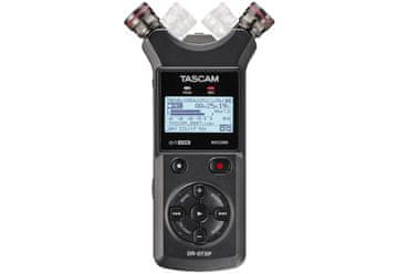 TASCAM Tascam DR-07XP prijenosni digitalni audio snimač, crni