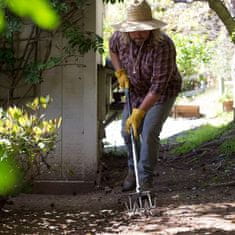 HOME & MARKER® Ručni vrtni kultivator za rahljenje tla i pletje, čelični zubi i udobna drška | CULTIVATORKO