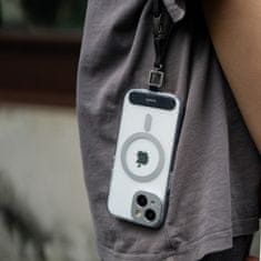 Moshi iGlaze MagSafe - maskica za iPhone 15 (meteoritno siva)
