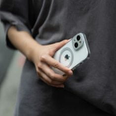 Moshi iGlaze MagSafe - maskica za iPhone 15 (meteoritno siva)