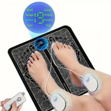 SOLFIT® EMS masažer za stopala i noge, električni stimulator cirkulacije protiv oticanja i boli | FOOTPAD