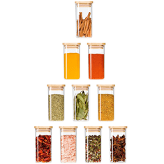 Siguro set posudica za začine, 10 × 280 ml