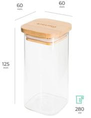 Siguro set posudica za začine, 10 × 280 ml