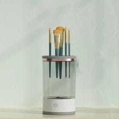 FRILLA® Uređaj za čišćenje kistova za šminku, električni čistač s posudom za pranje i sušenje | BRUSHNISTA