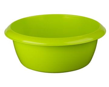 Galicja Okrugla plastična kuhinjska zdjela, univerzalna, zelena, 5,7 l
