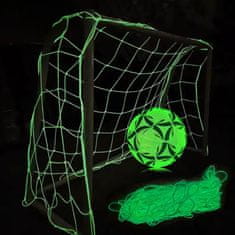 Mreža za gol fluorescentna koja svijetli u mraku pojačana 180x120 cm