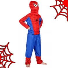 Spiderman kostim za karneval, maska, dječje 3u1 M
