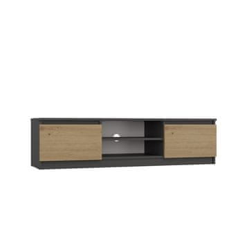 Topeshop RTV Malwa 140 ANTRACITNI ARTISAN