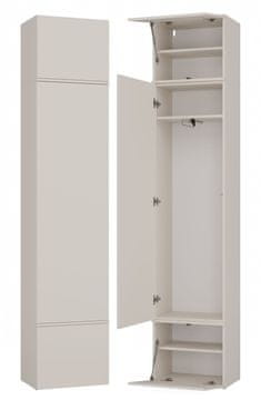 Topeshop Ormar HAGA 1SZ CASHMERE BEIGE