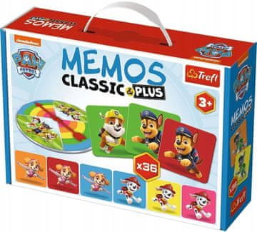 Trefl Memos Classic&Plus Paw Patrol