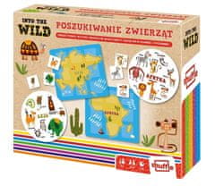 Cartamundi Shuffle Into the Wilds POTRAGA ZA ŽIVOTINJAMA Igra za najmlađe