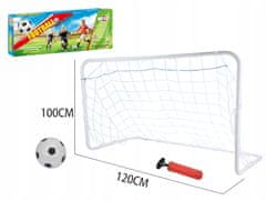 NOGOMETNI SET S METALNIM GOLOM 67X5,5X26CM 8127