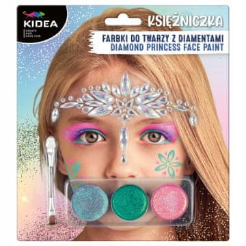 DE BOJE ZA LICE PRINCEZA S SETOM DIJAMANTA