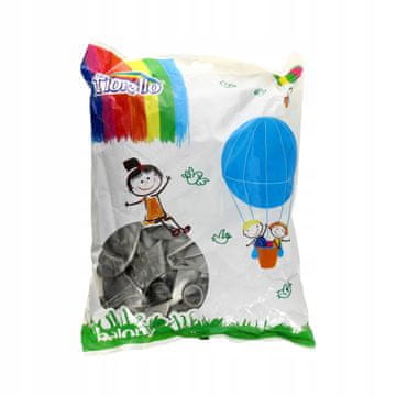 GRAND BALON 12 METALNI (100) SREBRNI FIORELLO 4741