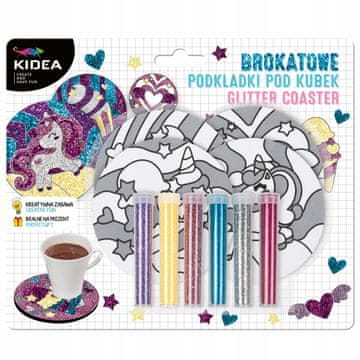 DE KREATIVNI SET ŠLJOKICASTIH PODLOGA ZA ČAŠIĆE SVIJET BAJKI