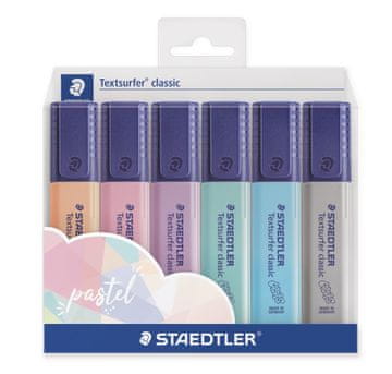 GD Textsurfer klasični pastelni marker, 6 boja 3583
