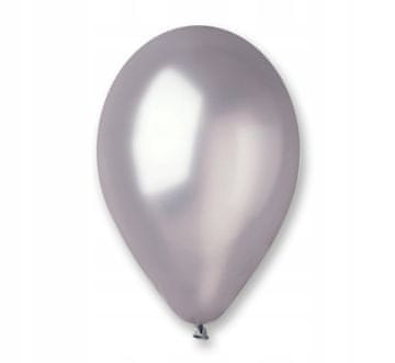Metalni balon 11 Gemar srebrni