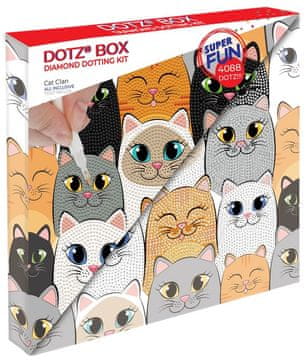 DIAMOND DOTZ MAČJI KLAN DOTZ BOX MAČJI KLAN 8836