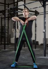 B.U. DBX Bushido Power Band 44 - ojačana gumena traka za trening zelene boje 23-57 kg