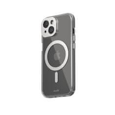 Moshi iGlaze MagSafe - maskica za iPhone 15 (srebrna)