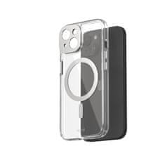 Moshi iGlaze MagSafe - maskica za iPhone 15 (srebrna)