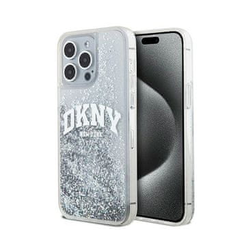 DKNY Liquid Glitter Big Logo - Futrola za iPhone 15 Pro Max (bijela)