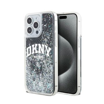DKNY Liquid Glitter Big Logo - Futrola za iPhone 15 Pro Max (Crna)