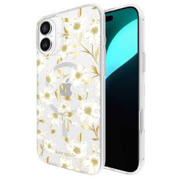 Protective Gems MagSafe - maskica za iPhone 16 Plus (s cvjetnim uzorkom sunca)