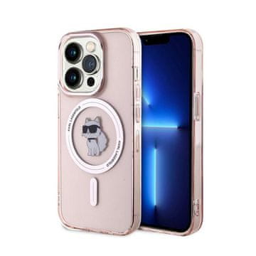 Karl Lagerfeld IML Choupette MagSafe - maskica za iPhone 14 Pro Max (roza)
