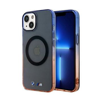Bmw Gradient Bumper MagSafe futrola za iPhone 15 Plus (siva)