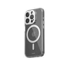Moshi iGlaze MagSafe - maskica za iPhone 15 Pro (srebrna)