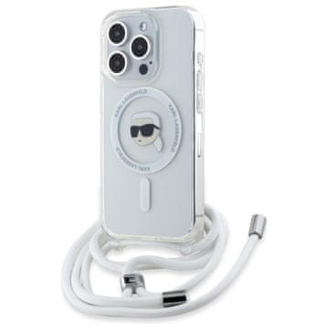 Karl Lagerfeld Crossbody IML Karl Head MagSafe - maskica za iPhone 16 Pro (prozirna)
