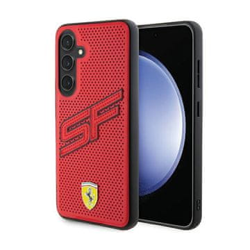 Ferrari Big SF perforirana maskica za Samsung Galaxy S24 (crvena)