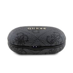Guess 4G metalni logo - TWS ENC Bluetooth slušalice + kutijica za punjenje (crna)
