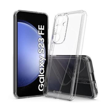 Crong Crystal Shield Cover - Futrola za Samsung Galaxy S23 FE (Prozirna)