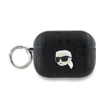 Karl Lagerfeld Monogram Karl Head - Futrola za AirPods Pro 2 (crna)