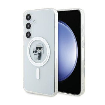 Karl Lagerfeld IML Karl & Choupette MagSafe - maskica za Samsung Galaxy S24 (prozirna)