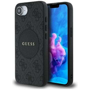 Guess 4G Circle Classic Logo MagSafe - maskica za iPhone 16e (crna)