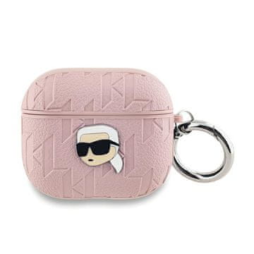 Karl Lagerfeld Monogram Karl Head - Futrola za AirPods 3 (Roza)