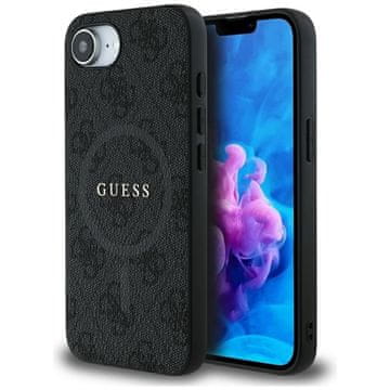 Guess 4G Ring Classic Logo MagSafe - maskica za iPhone 16e (crna)