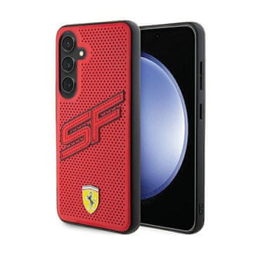 Ferrari Big SF perforirana maskica za Samsung Galaxy S24+ (crvena)