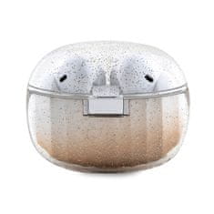 Guess Glitter Gradient - TWS Bluetooth slušalice + kutijica za punjenje (zlatne)