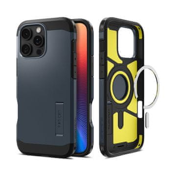 Spigen Tough Armor Mag MagSafe - Futrola za iPhone 16 Pro Max (Metal Slate)