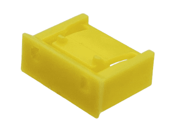 Brava za USB priključak protiv neovlaštenog spajanja, žuta (pakiranje od 10 + ključ)